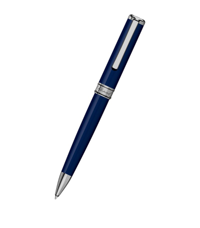 Shop Chopard Classic Ballpoint Pen In Navy