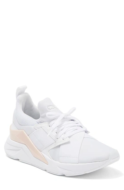 Puma Muse X5 Sneaker In White/chalk Pink | ModeSens