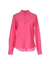 PAUL SMITH Solid color shirts & blouses,38441894GM 4