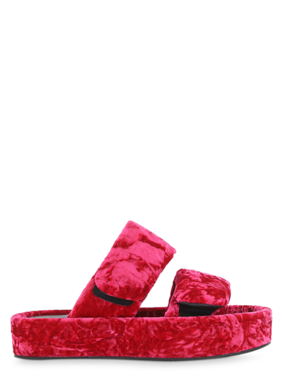 Shop Dries Van Noten Women's Sandals -  - In Pink Synthetic Fibers