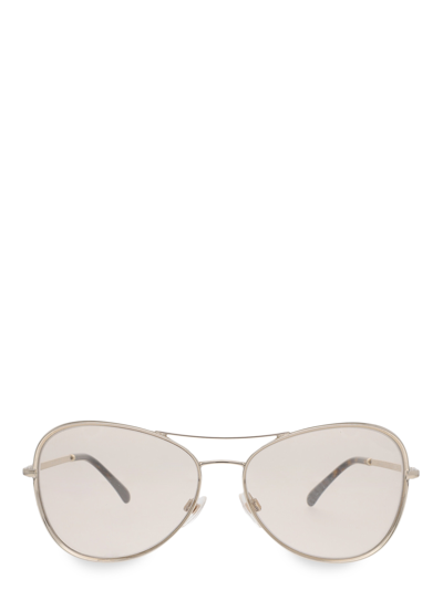 Pre-owned Chanel Eyeglasses In Silver