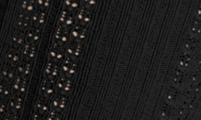 Falke Caress Organic Cotton & Wool Blend Tights In Black