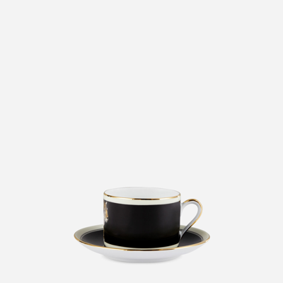 Dolce & Gabbana Porcelain Tea Set In Multicolor