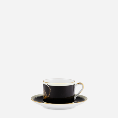 Dolce & Gabbana Porcelain Tea Set In Multicolor