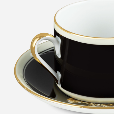 Dolce & Gabbana Porcelain Tea Set In Multicolor