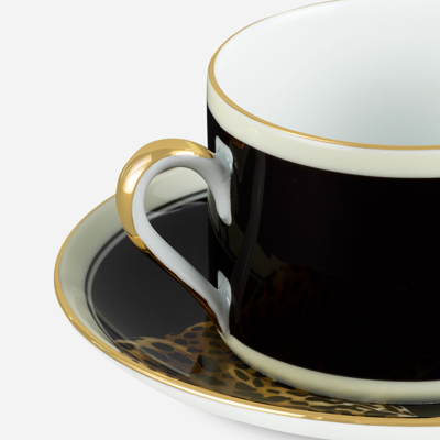 Dolce & Gabbana Porcelain Tea Set In Multicolor