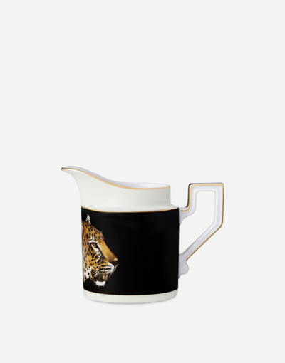 Shop Dolce & Gabbana Porcelain Creamer In Multicolor