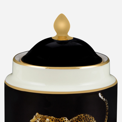 Dolce & Gabbana Porcelain Sugar Bowl In Multicolor