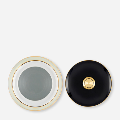 Dolce & Gabbana Porcelain Sugar Bowl In Multicolor