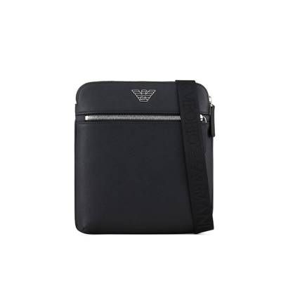 Shop Emporio Armani Black Crossbody Bag