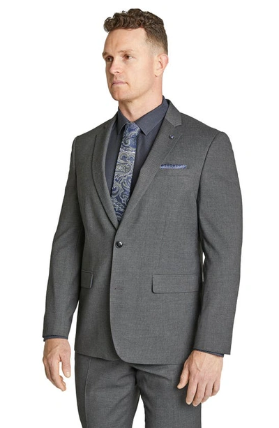 Shop Johnny Bigg Matteo Suit Jacket In Charcoal