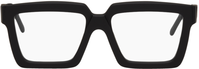 Shop Kuboraum Black K26 Glasses In Black Matt