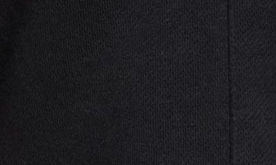 Shop Nike Sportswear Essential Fleece Shorts In Black/ White