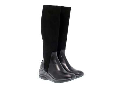 Shop 4us Cesare Paciotti Women's Black Leather Boots