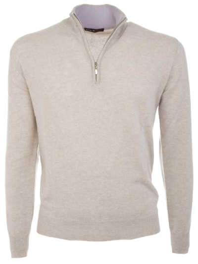 Shop Ones Men's Beige Cashmere Sweater