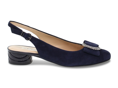 Shop Martina Women's Blue Suede Sandals