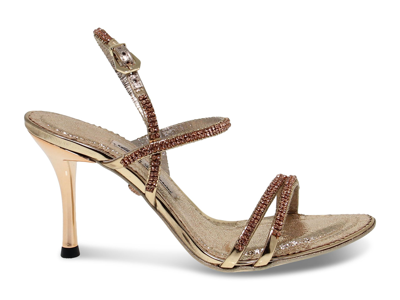 Shop Alberto Venturini Women's Brown Other Materials Sandals