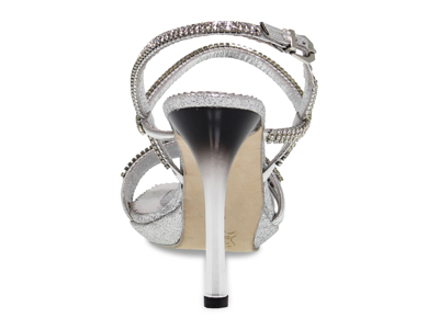 Shop Alberto Venturini Women's Silver Other Materials Sandals