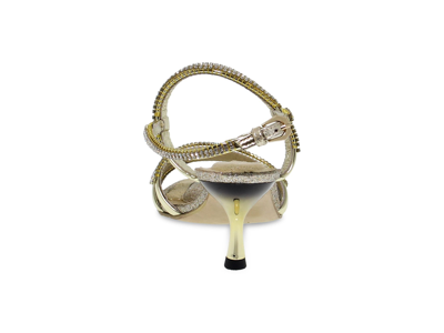 Shop Alberto Venturini Women's Gold Other Materials Sandals