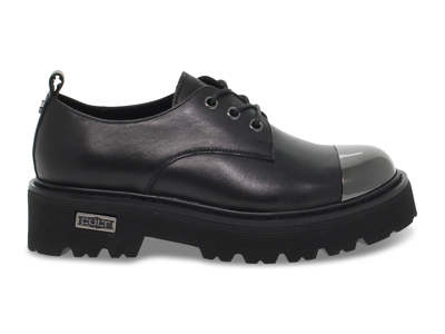 Shop Cult Women's Black Other Materials Lace-up Shoes