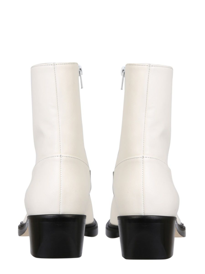Shop Gia Couture Women's White Other Materials Ankle Boots