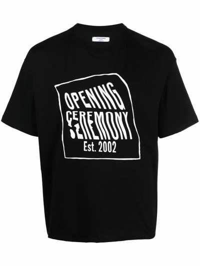 Shop Opening Ceremony Men's Black Other Materials T-shirt