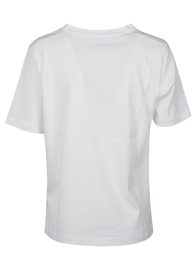 Shop Aragona Women's White Other Materials T-shirt