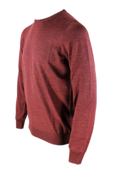 Shop Barba Men's Red Wool Sweater