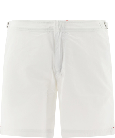 Shop Orlebar Brown Men's White Other Materials Trunks