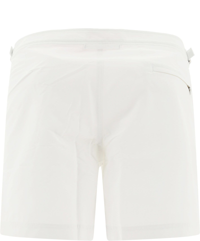 Shop Orlebar Brown Men's White Other Materials Trunks