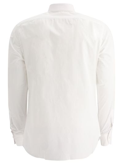 Shop Borriello Napoli Men's White Other Materials Shirt