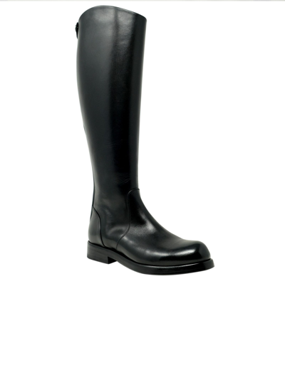 Shop Alberto Fasciani Women's Black Leather Boots