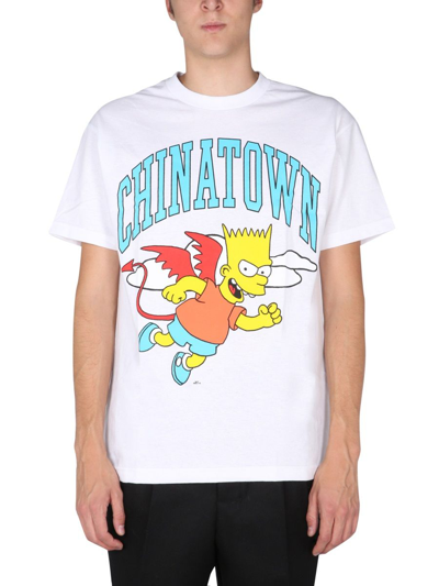 Shop Chinatown Market Women's White Cotton T-shirt