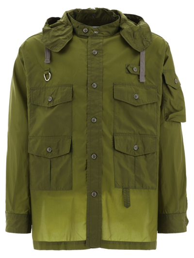 Shop Engineered Garments Men's Green Other Materials Jacket