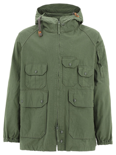 Shop Engineered Garments Men's Green Other Materials Jacket
