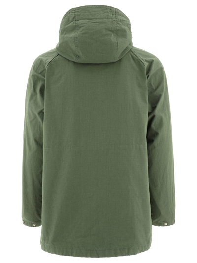 Shop Engineered Garments Men's Green Other Materials Jacket