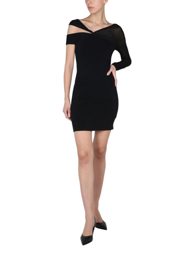 Shop Helmut Lang Women's Black Other Materials Dress