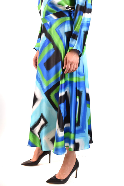 Shop Gianluca Capannolo Women's Multicolor Silk Skirt