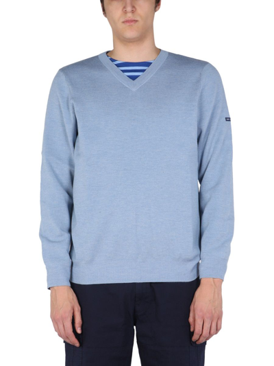 Shop Saint James Men's Blue Other Materials Sweater