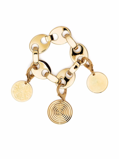 Shop Rabanne Paco  Women's Gold Metal Bracelet