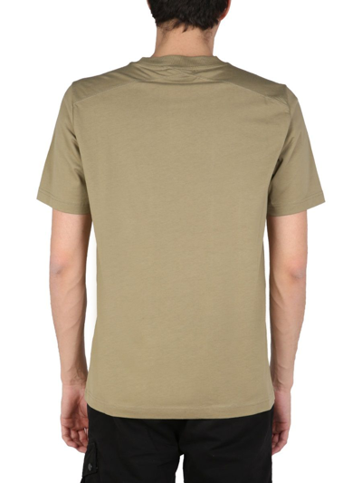 Shop Ma.strum Men's Green Other Materials T-shirt