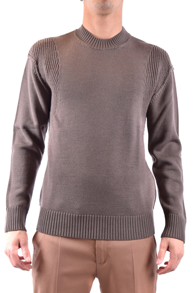 Shop Paolo Pecora Men's Brown Wool Sweater