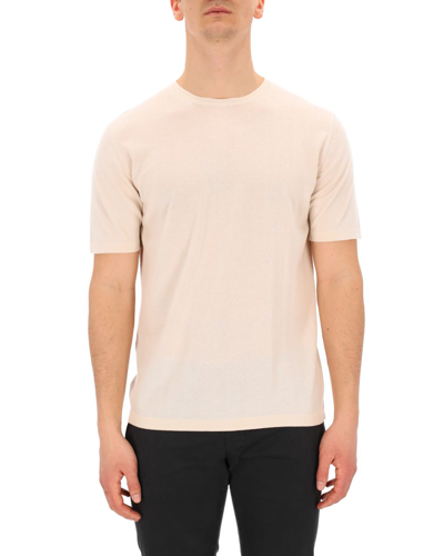 Shop Roberto Collina Men's White Cotton T-shirt
