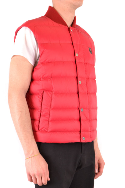 Shop Hogan Men's Red Other Materials Vest