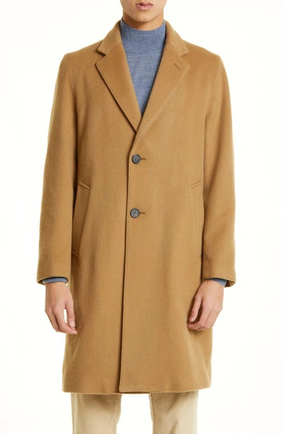 Shop Mackintosh New Stanley Wool & Cashmere Coat In Beige