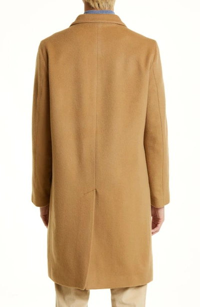 Shop Mackintosh New Stanley Wool & Cashmere Coat In Beige