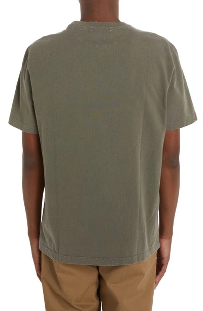 Golden Goose Golden Regular T-shirt Men In Green