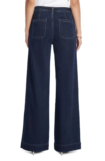 Wash Lab Denim Daily Denim Trousers In Dark Blue