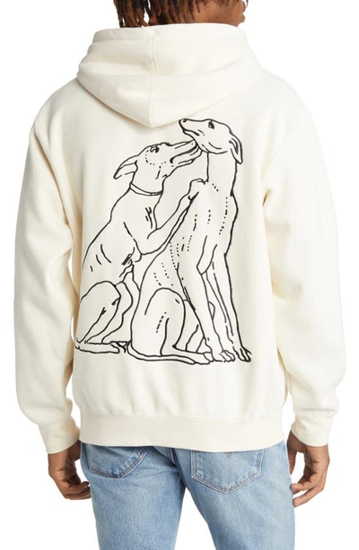OBEY CRUDE OVERSIZE EMBROIDERED HOODIE 