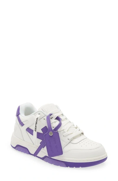 Shop Off-white Out Of Office Sneaker In White/ Violet